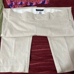 Counterparts Cream Straight Leg Pants